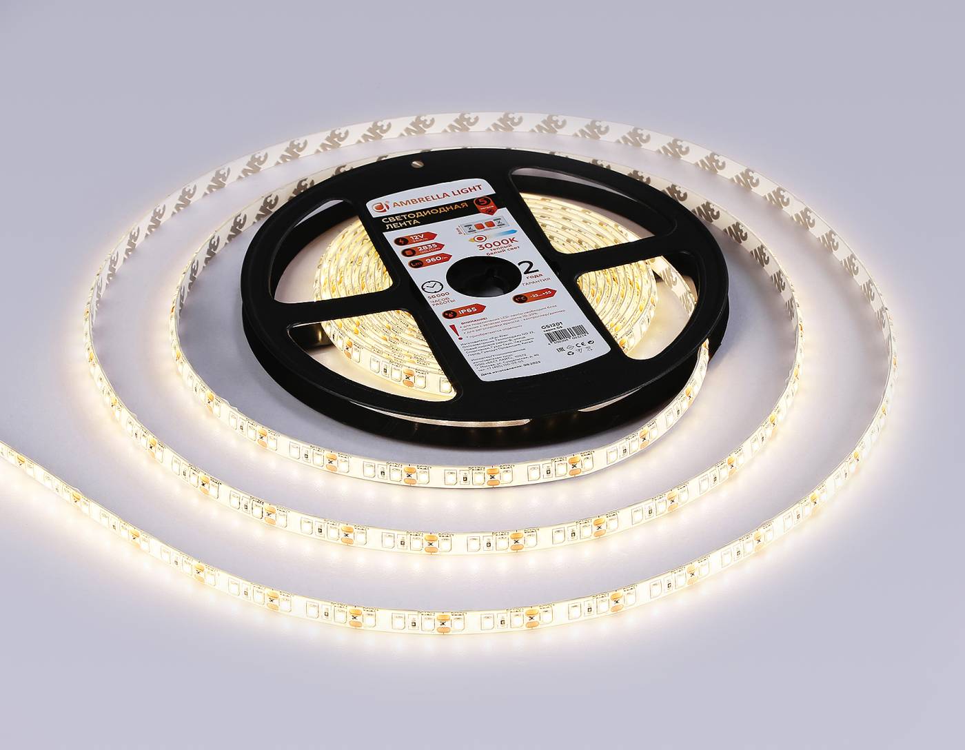 LED лента Ambrella LED Strip 12V GS1201