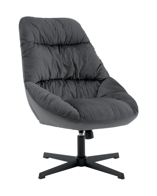 Кресло Stool Group Оррелл QH-8347KT HLR-21 dark grey