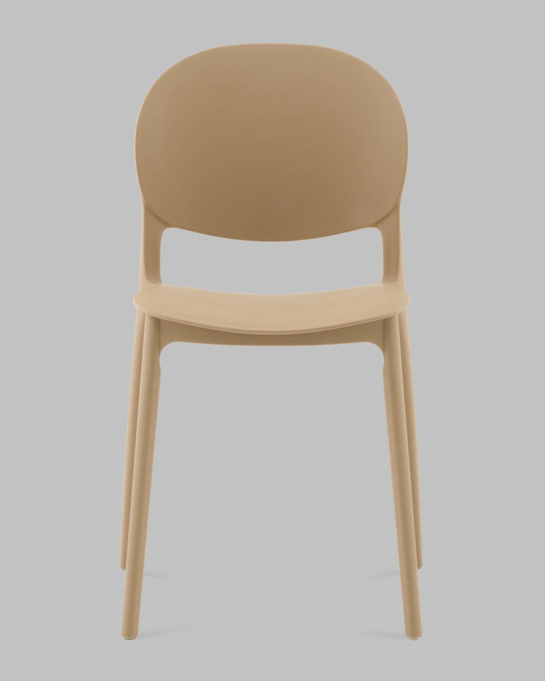 Стул пластиковый Stool Group Briny 8058 beige 66016