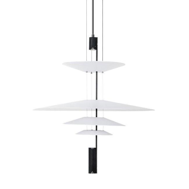 9221P/4(L) black/white Светильник подвесной Delight Collection 9221P 9221P/4(L) black/white