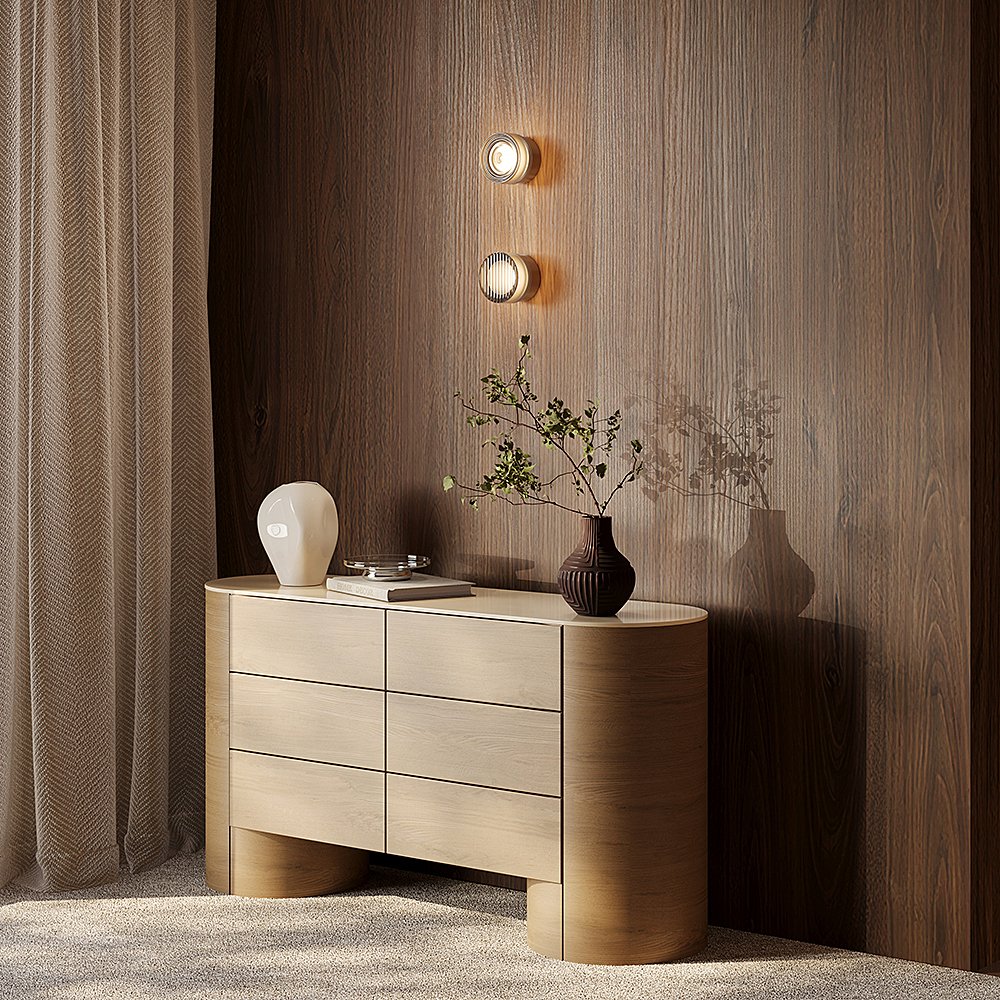 Настенный светильник Maytoni Olo MOD493WL-L6PTK1