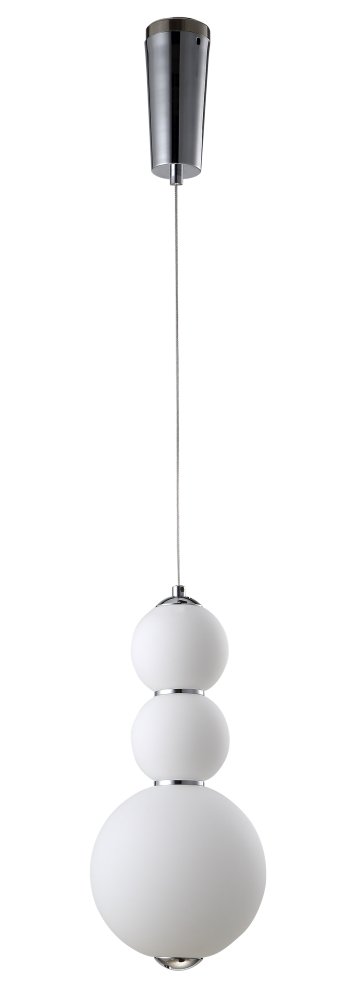 DESI SP3 CHROME/WHITE Светильник подвесной Crystal Lux Desi DESI SP3 CHROME/WHITE