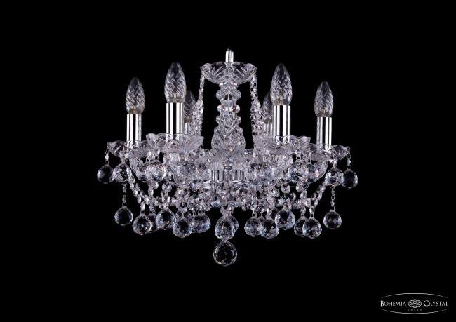 Подвесная хрустальная люстра 1413 Bohemia 1413/6/141 Ni Balls