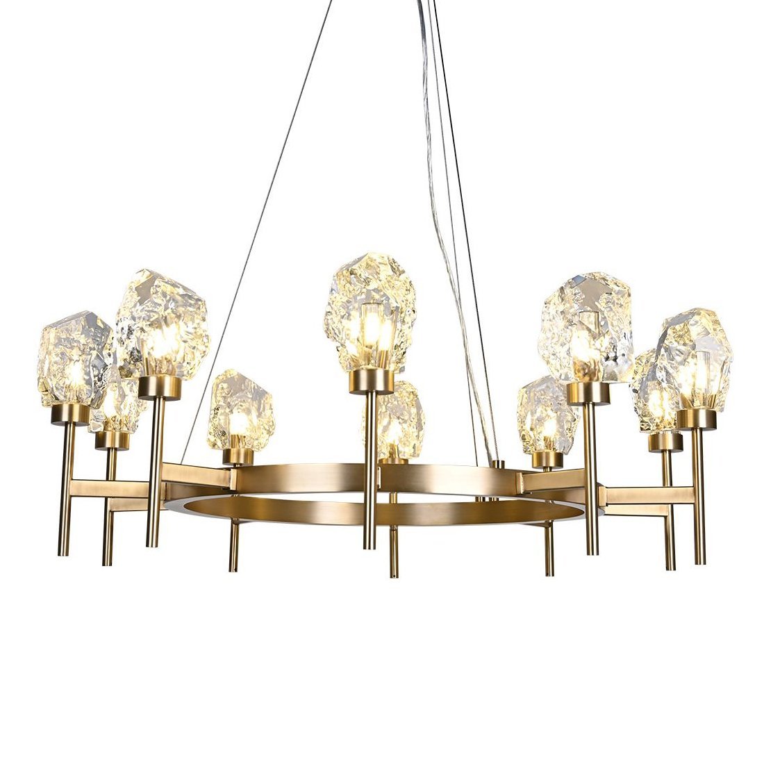 BRCH9162-10 antique brass Подвесная люстра Delight Collection Cornwell BRCH9162-10 antique brass
