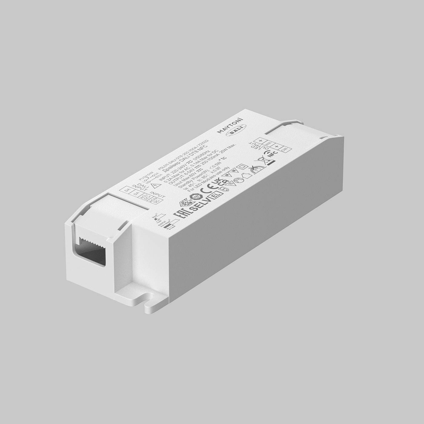 Источник тока DALI NFC DT8 250-700mA +PUSH DIM Maytoni Источники тока 721022