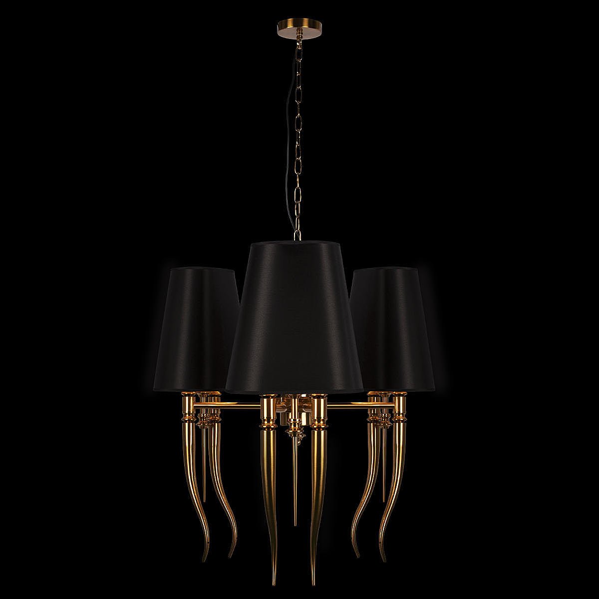 10207/6 Gold Подвесная люстра Loft It Brunilde 10207/6 Gold