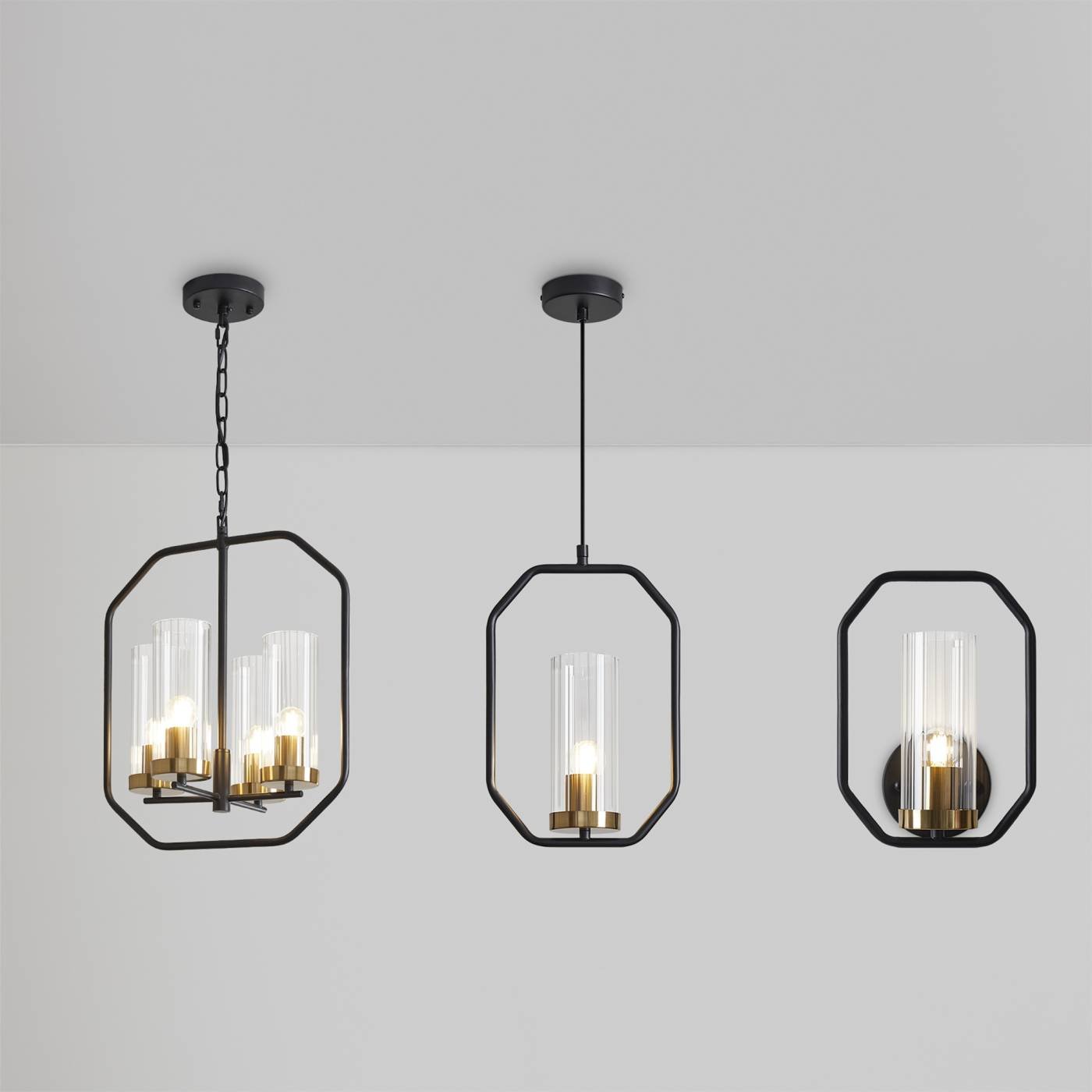 FR5524PL-04BBZ Подвесная люстра Люми / Lumi Freya FR5524PL-04BBZ