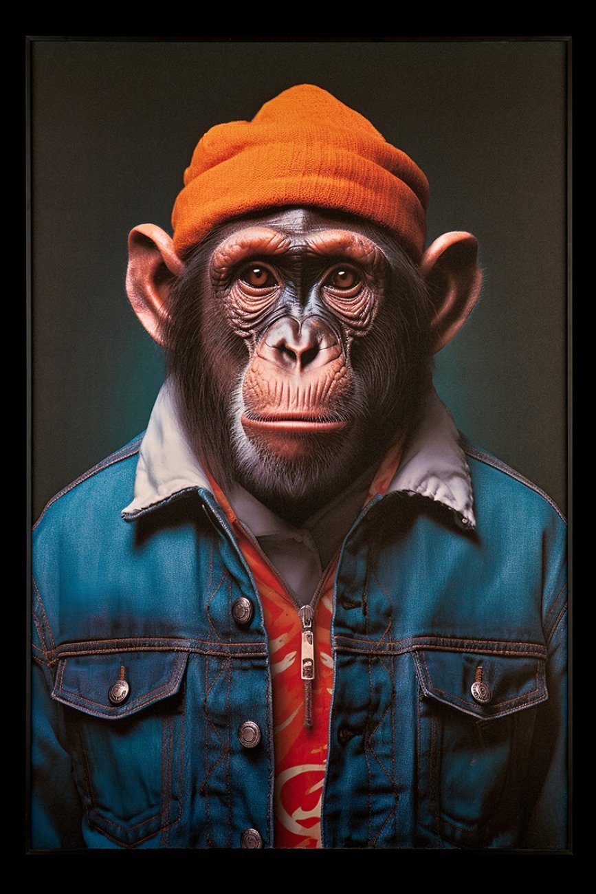 TD151 Картина настенная Teona Decor Monkey TD151