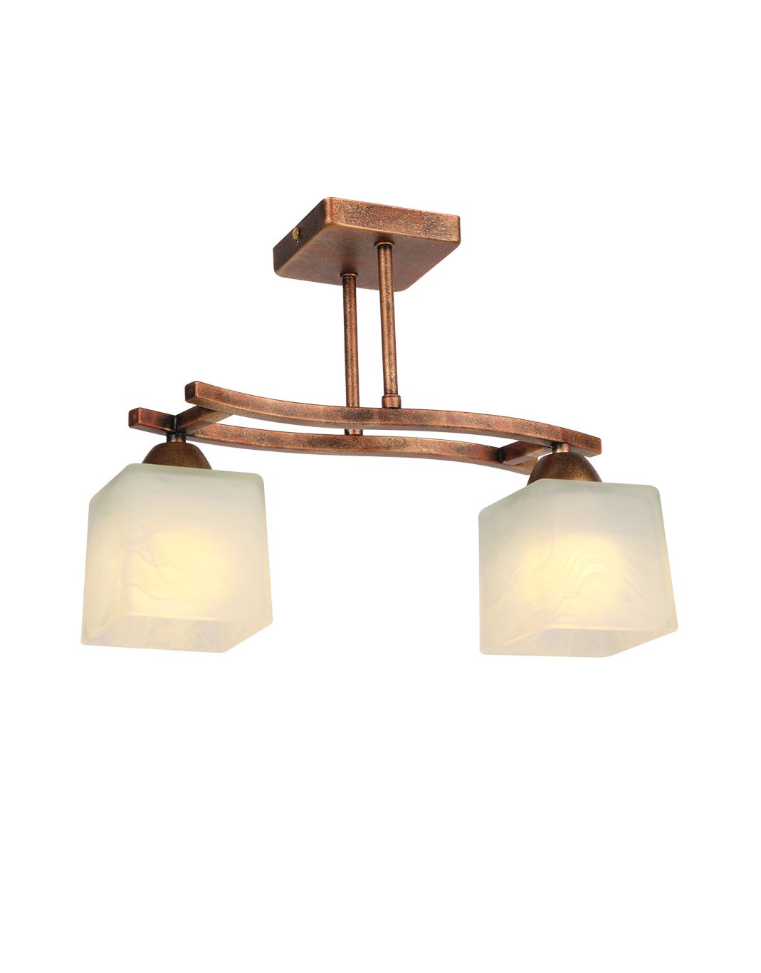 Потолочная люстра Мелодия Света Cube P9484-2 CP 000027430