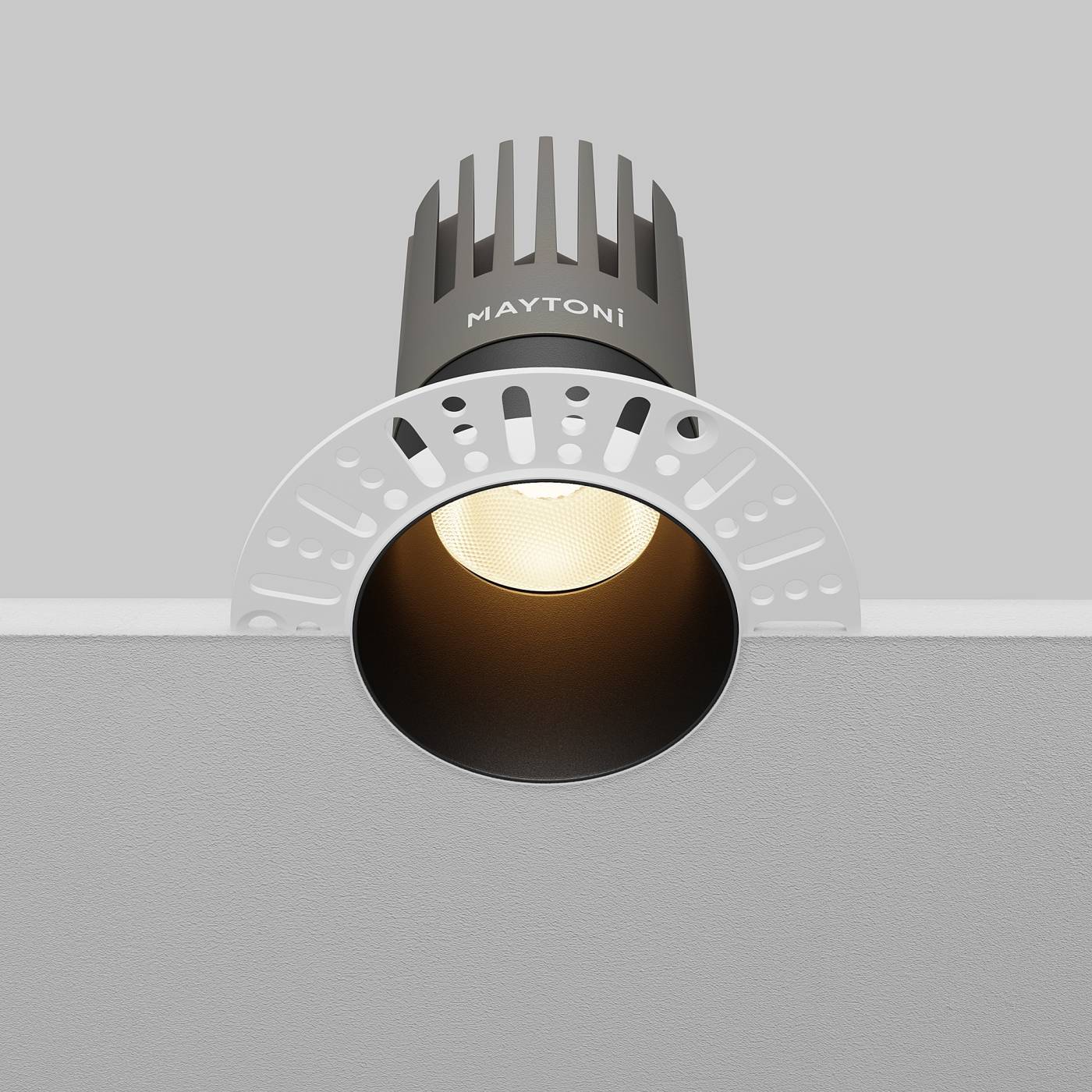 DL122-15W-3K-TRS-B Встраиваемый светильник Maytoni Dip DL122-15W-3K-TRS-B