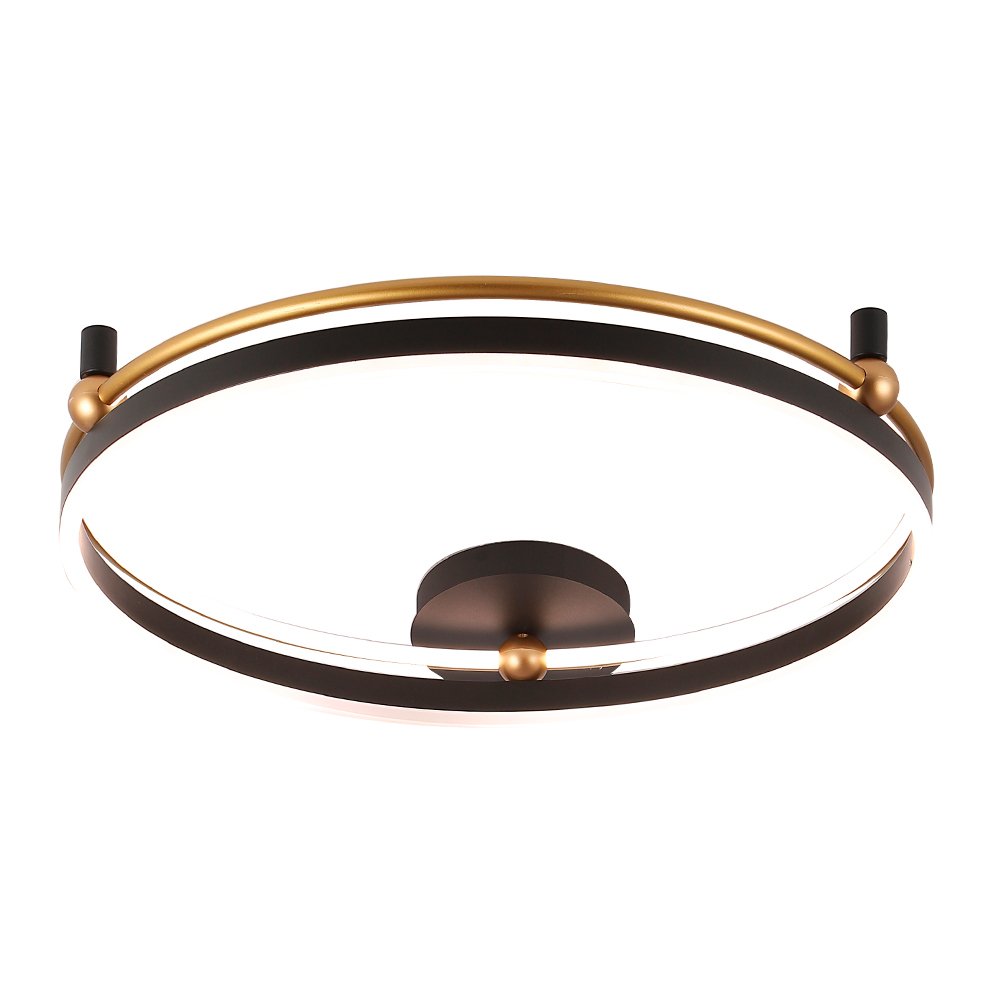 FERNANDO PL72W LED BLACK/GOLD Потолочная люстра Crystal Lux Fernando FERNANDO PL72W LED BLACK/GOLD