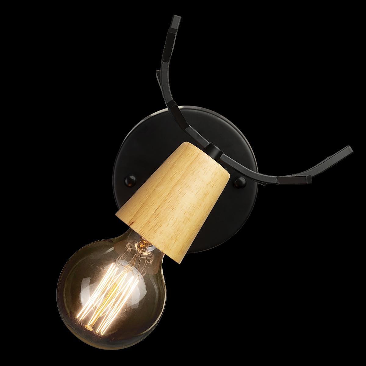 Настенное бра Loft It Sven 10024/1W Black