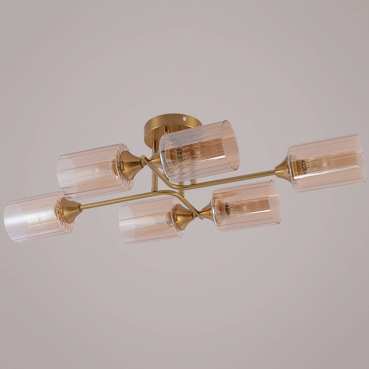 Потолочная люстра Reluce 19610-0.3-06 COPPER