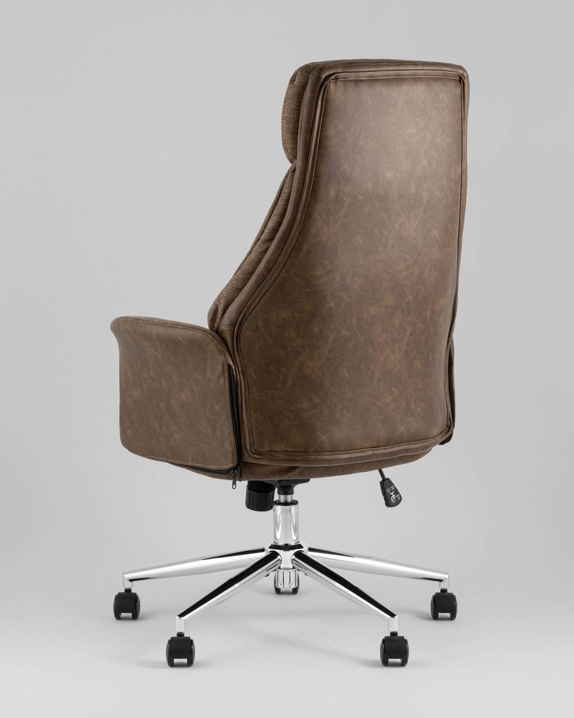 Офисное кресло Stool Group YF-0515 ZE119A-3+FH-65 brown retro