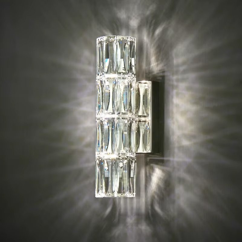 A06W/4 silver/clear Настенный светильник Delight Collection Wall lamp A06W/4 silver/clear