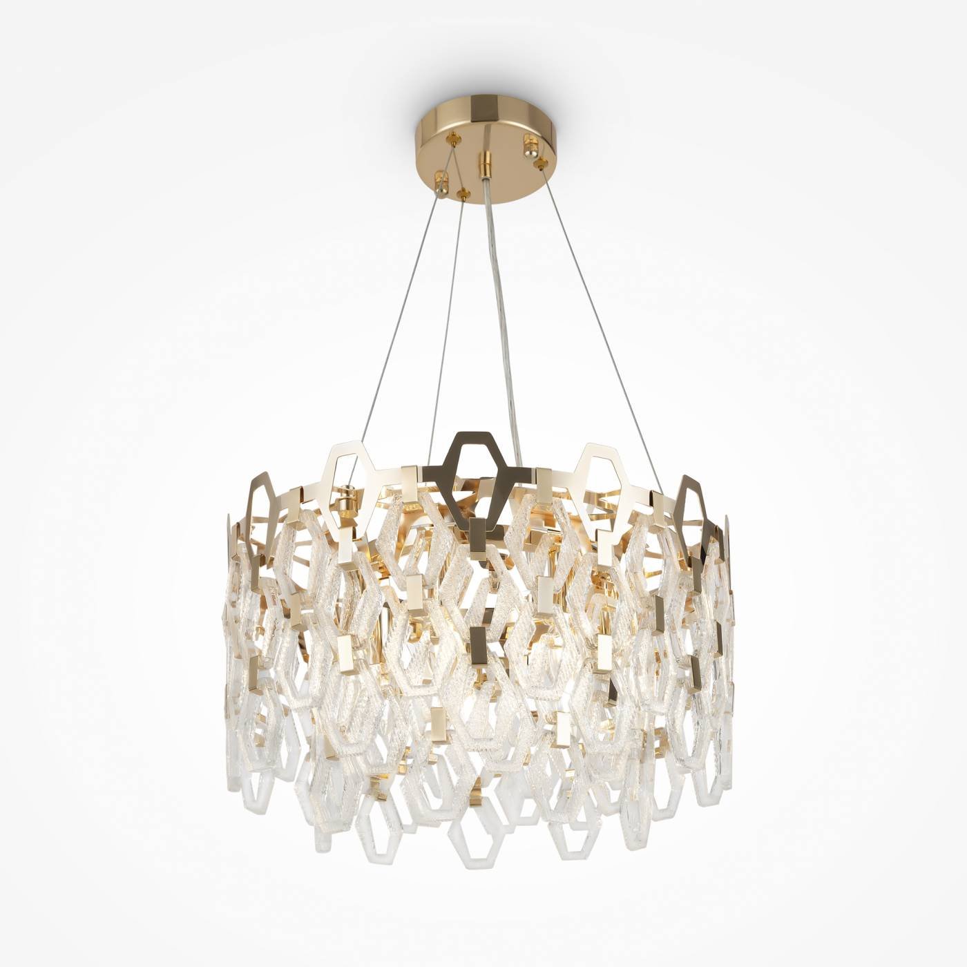 MOD490PL-07G Подвесная люстра Maytoni Tissage MOD490PL-07G