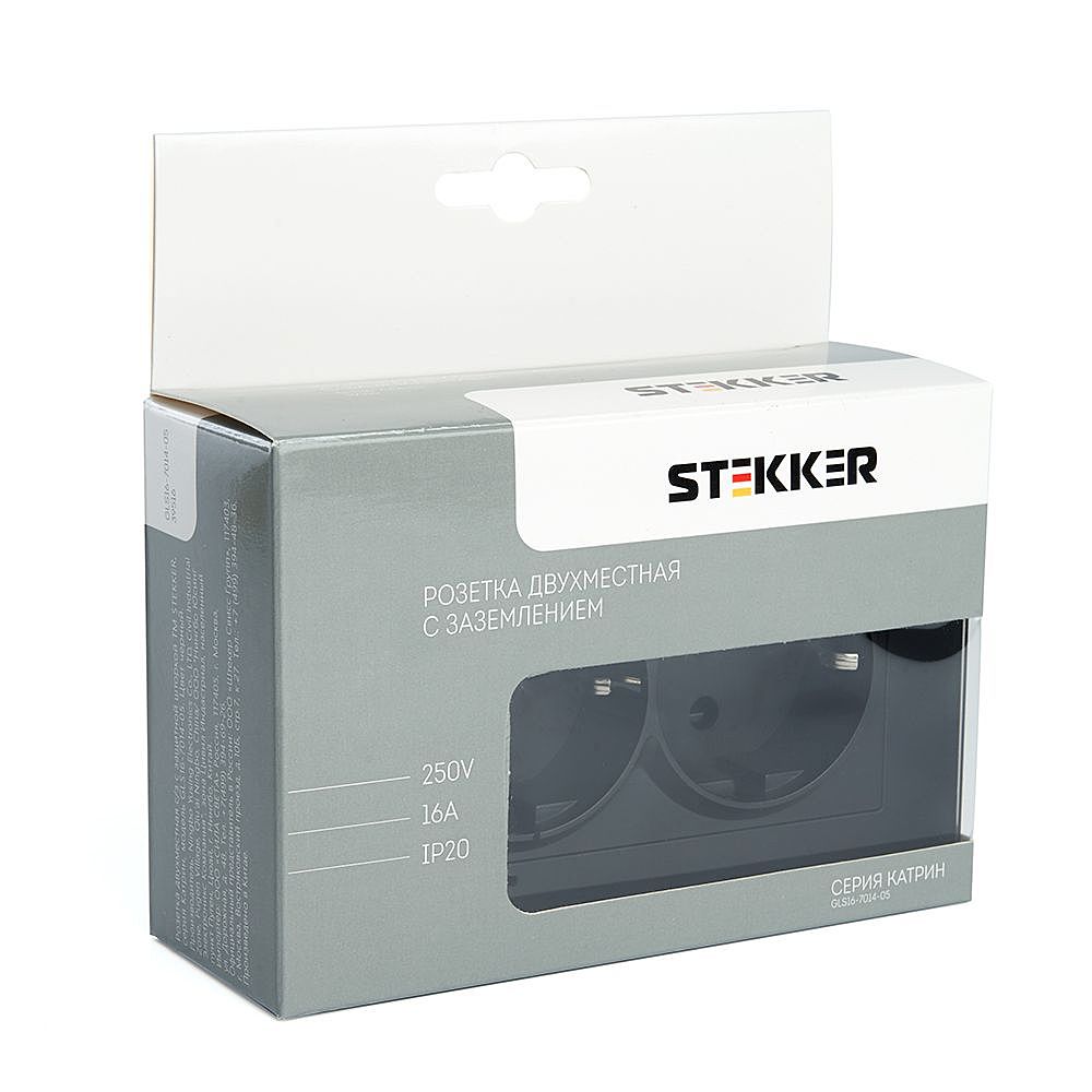 Розетка Stekker Катрин 39516