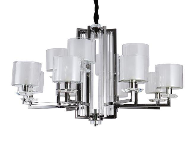 4408+4/C black glossy Подвесная люстра Newport 4401 4408+4/C black glossy