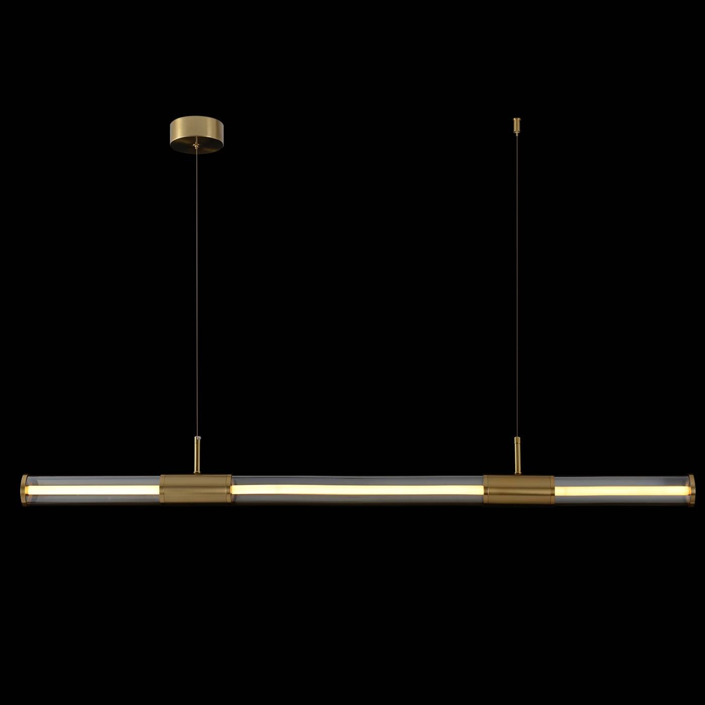Светильник подвесной Crystal Lux Lineup LINEUP SP24W LED BRASS