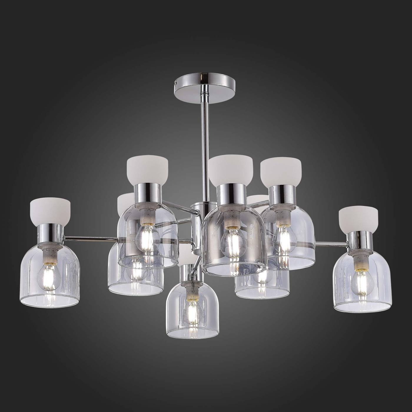 SLE1045-102-08 Потолочная люстра Evoluce Vento SLE1045-102-08