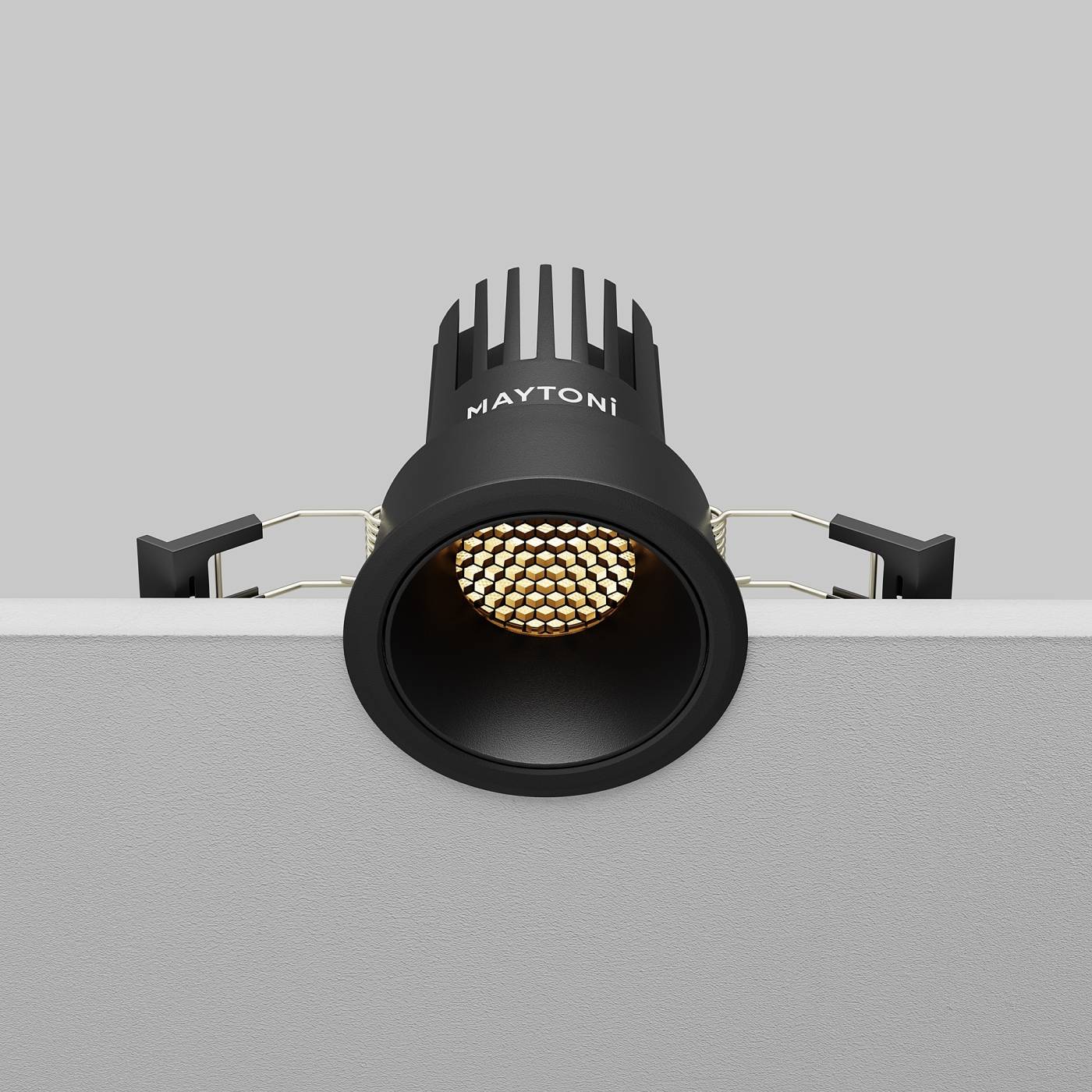 Встраиваемый светильник Maytoni Dip DL115-10W-2.7K-B