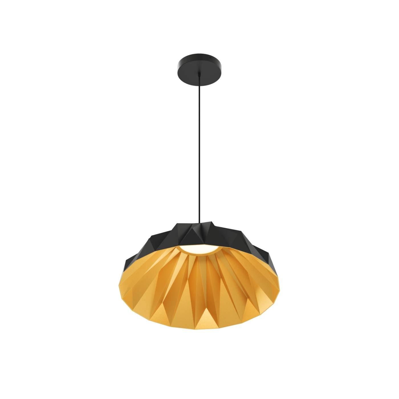 Светильник подвесной Denkirs Origami DK6655-BK+SG