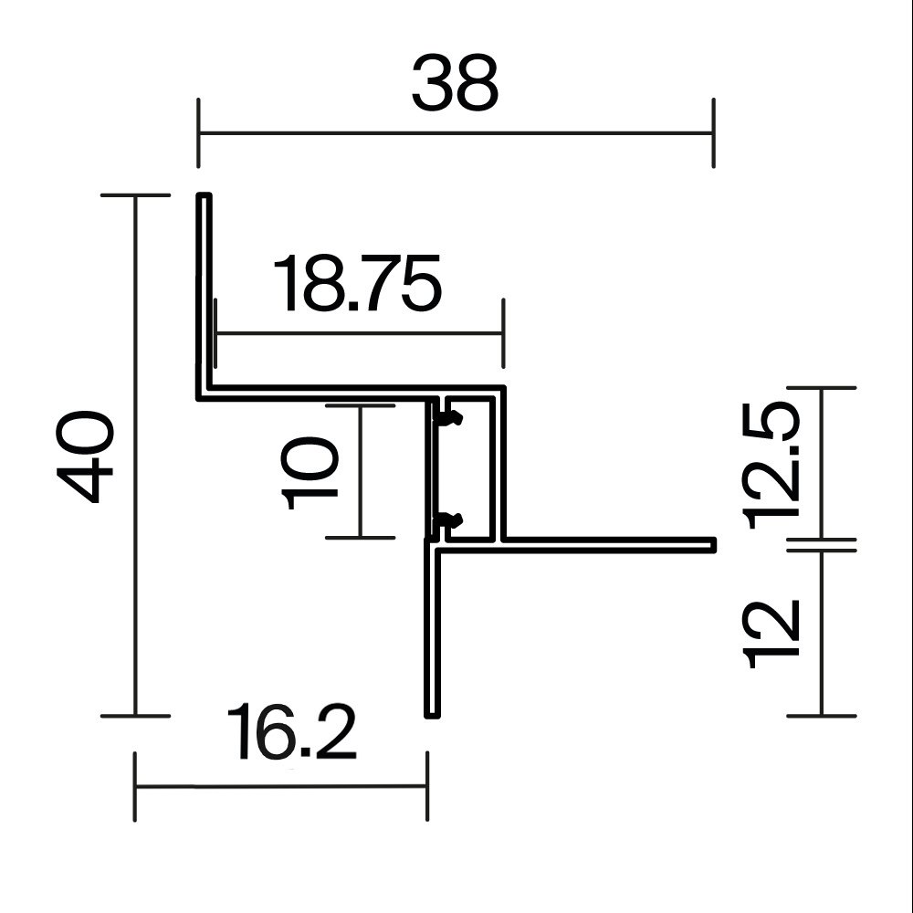 636024 Профиль Led Strip 636024
