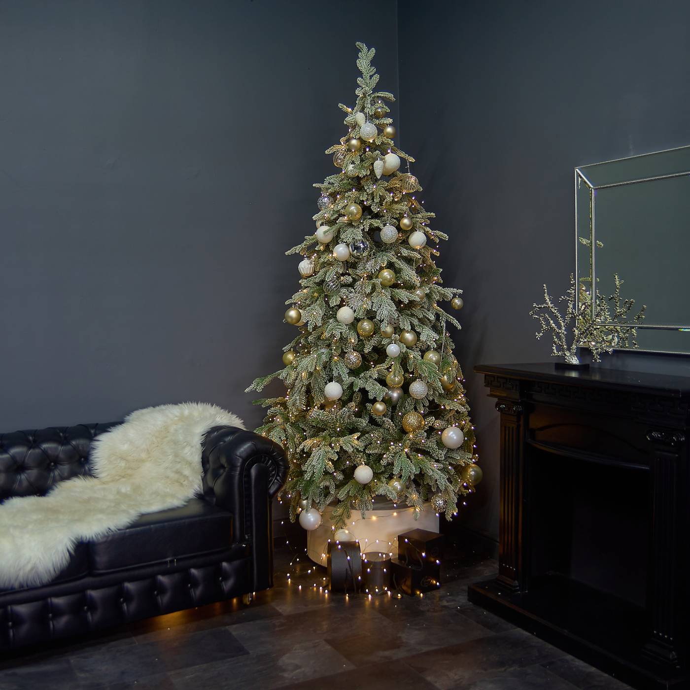 Гирлянда Uniel ULD-S10000-1000/DGA WARM WHITE IP20 DEW