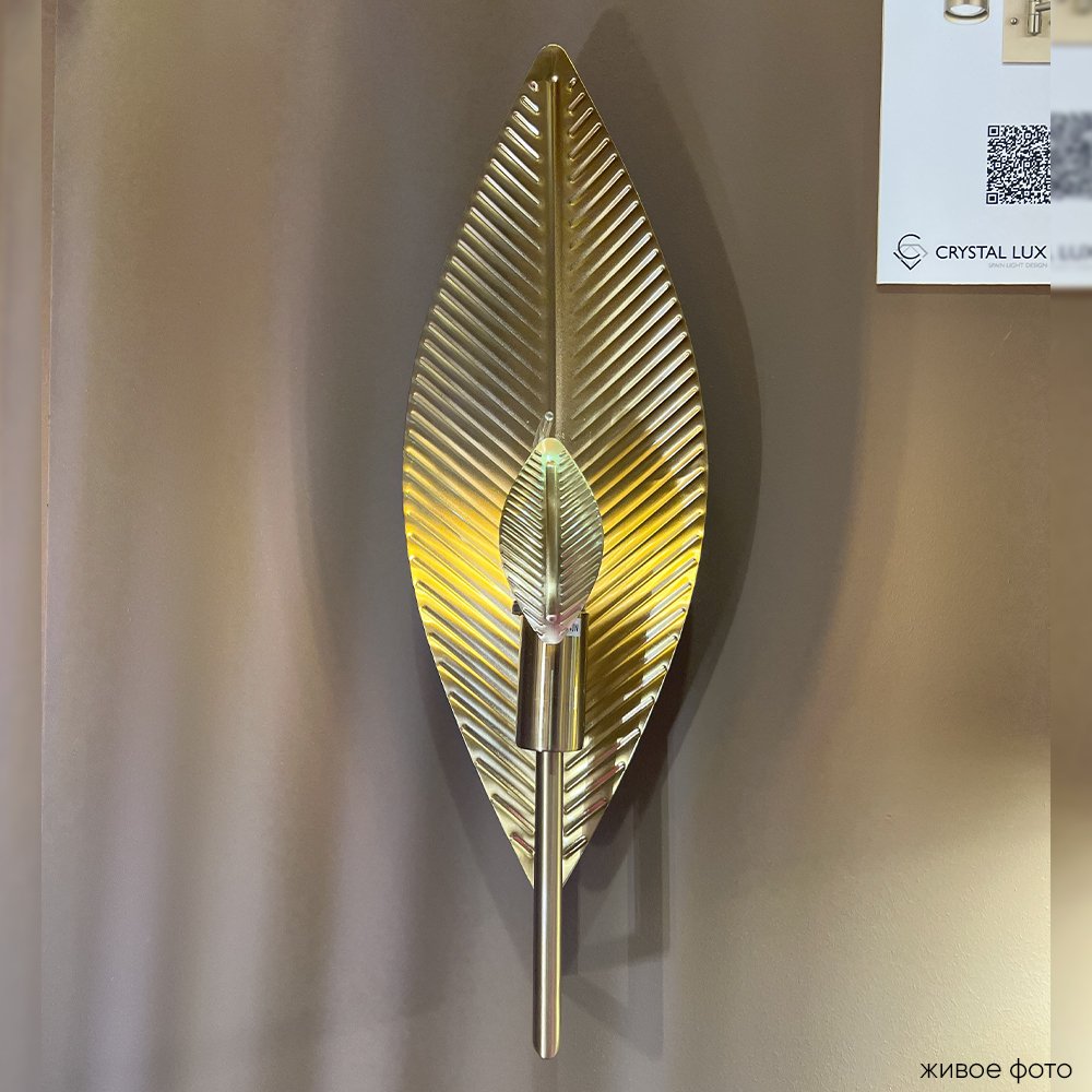 PALMA AP1 BRONZE Настенное бра Crystal Lux Palma PALMA AP1 BRONZE