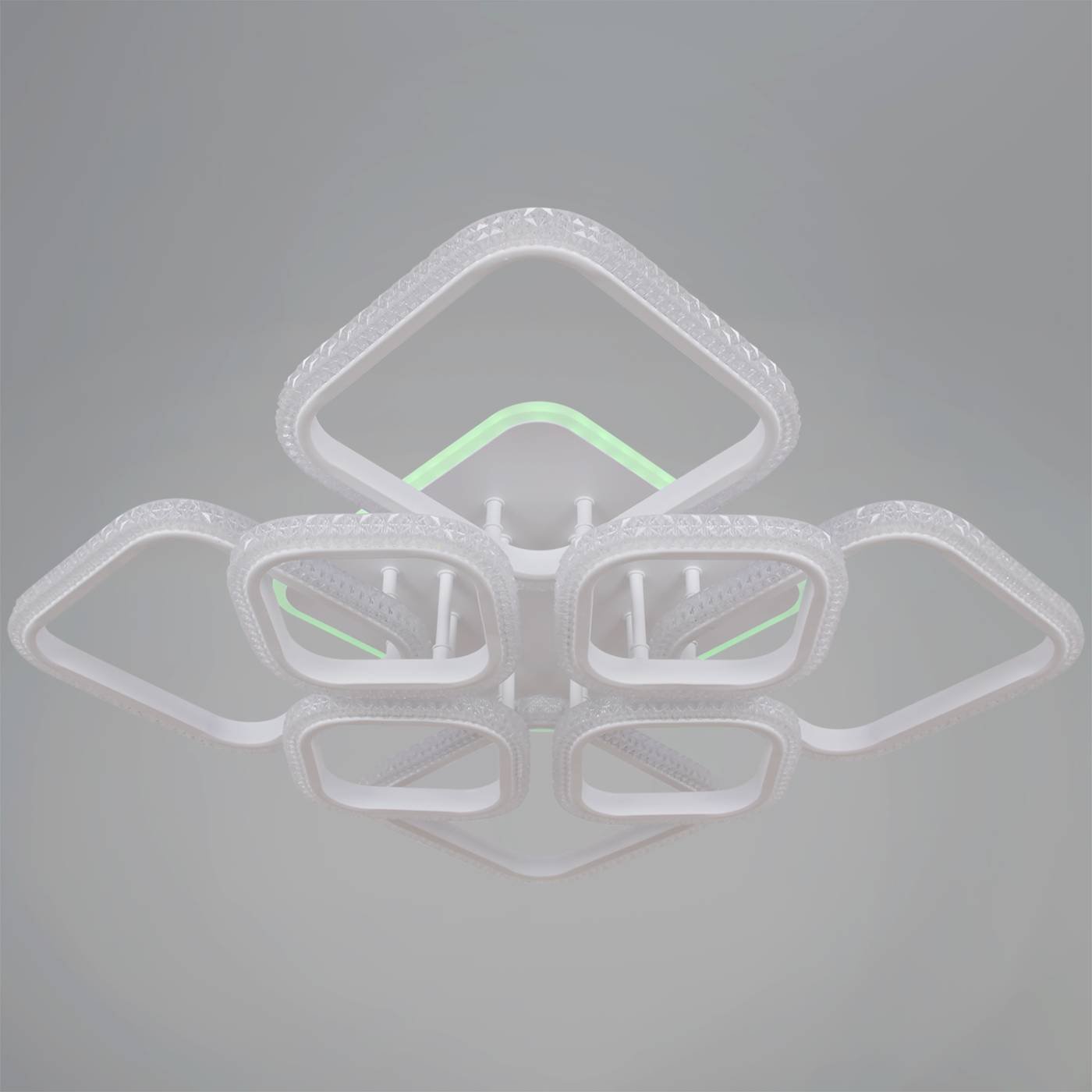 Потолочная люстра Reluce 06335-0.3-4+4A WH (RGB)