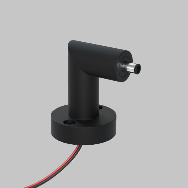 IL.0060.4004-W-BK IN - соединитель настенно-потолочный монтаж 24В с проводом IMEX Thin-Smart IL.0060.4004-W-BK