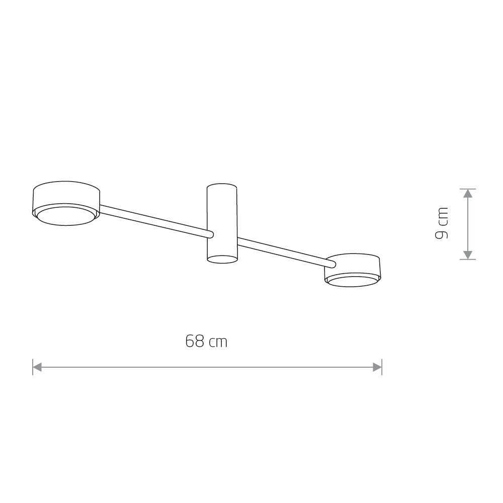 Светильник потолочный Nowodvorski Orbit 7938