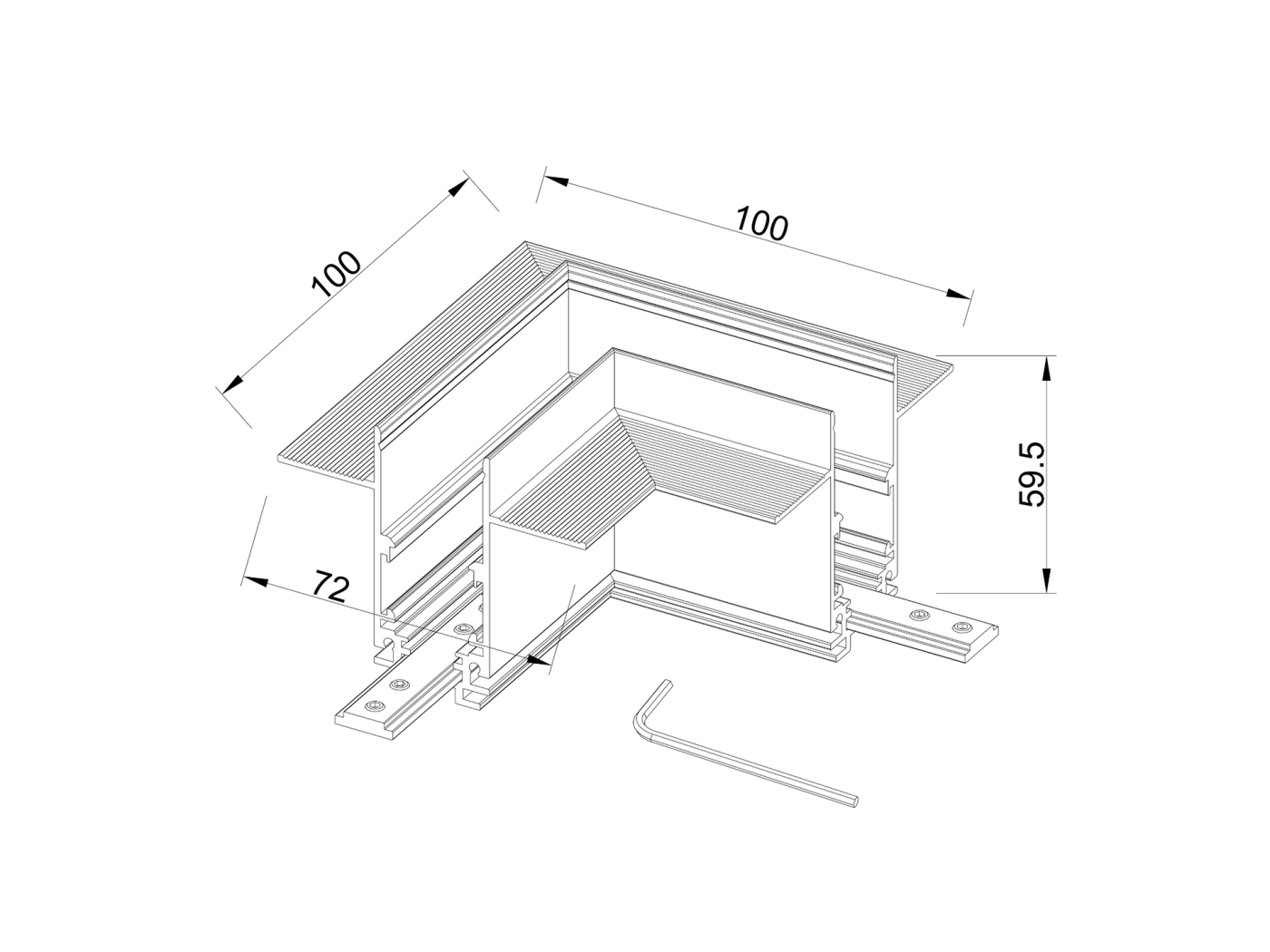 Коннектор SY-LINK SWG LUMKER 00-00013609