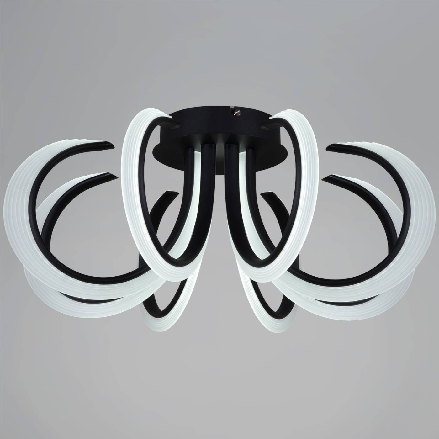 Потолочная люстра Reluce 74390-0.3-08S black