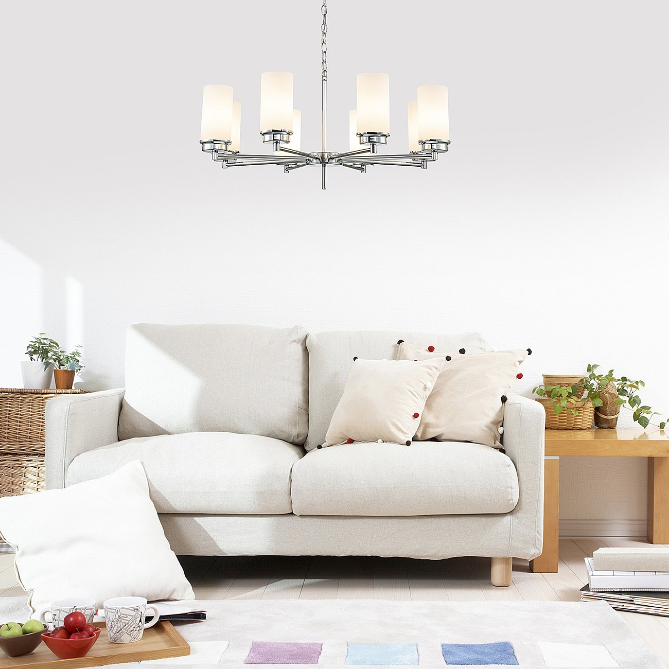 2119/8S Chrome Подвесная люстра Escada Legacy 2119/8S Chrome
