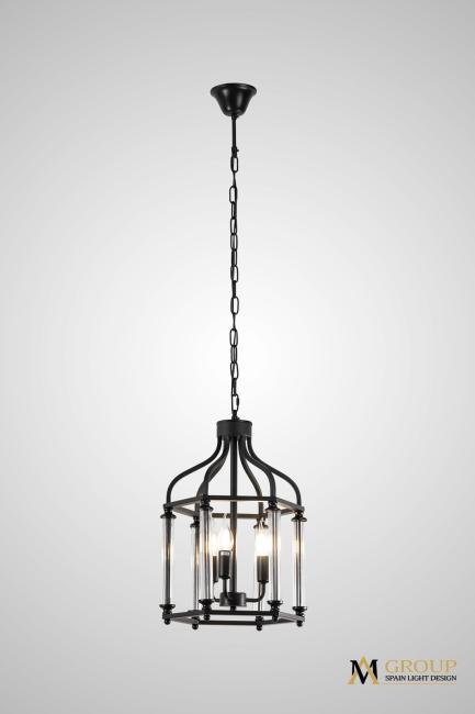 AM277-3BK Подвесная люстра AM Group AM277-3BK
