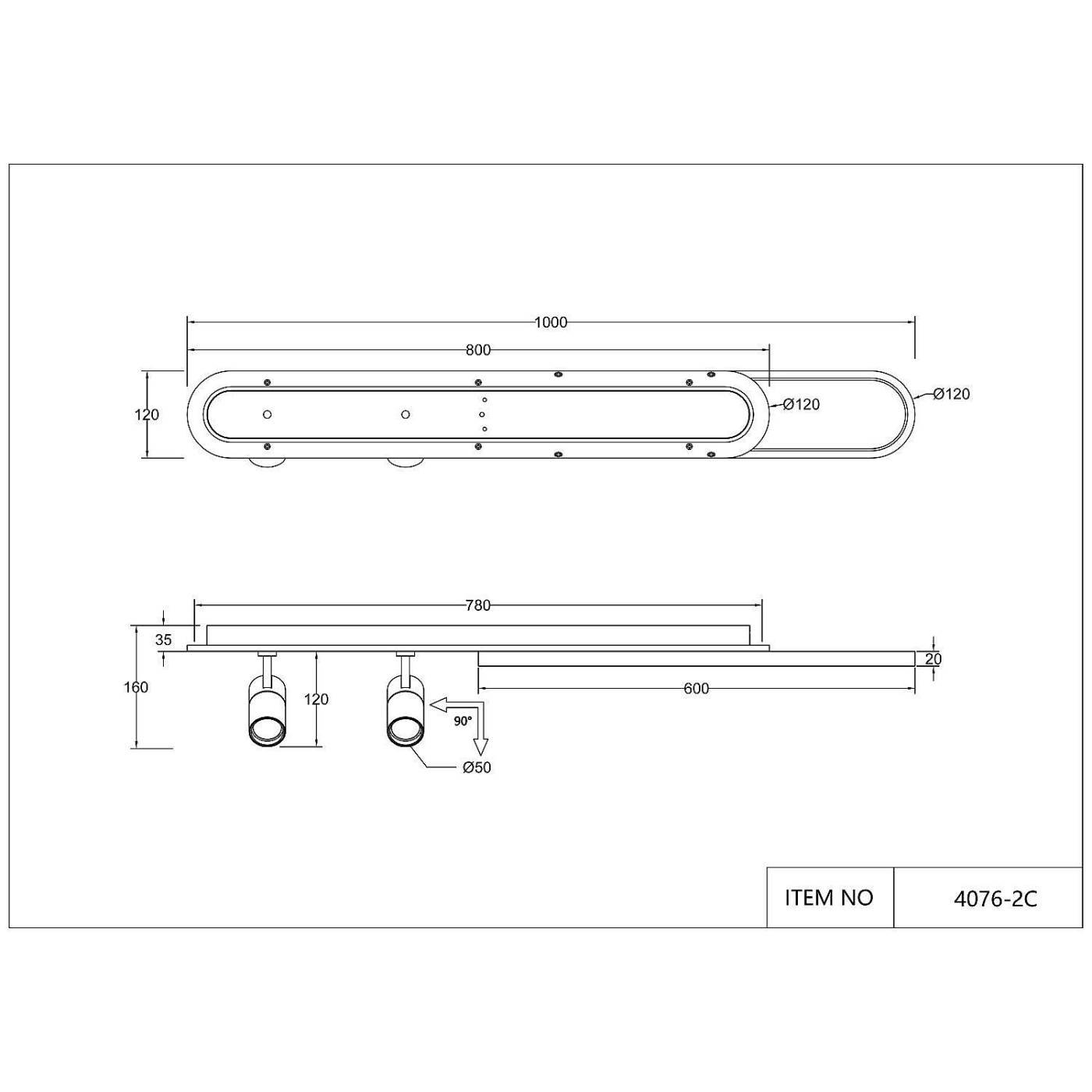 4076-2C Потолочная люстра Favourite Planar 4076-2C