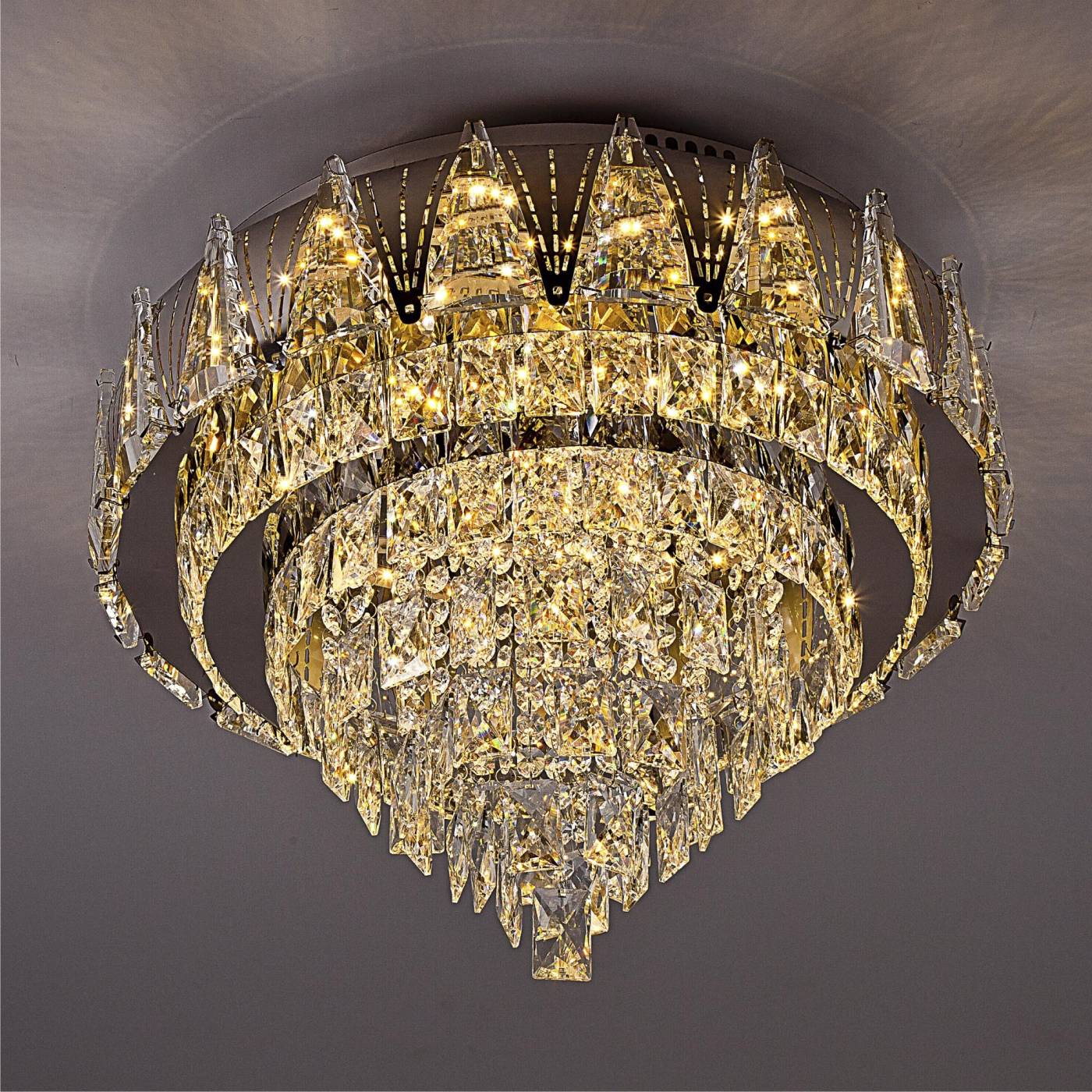 L9437-500 CR с УД Потолочная люстра L LED4U L9437-500 CR с УД