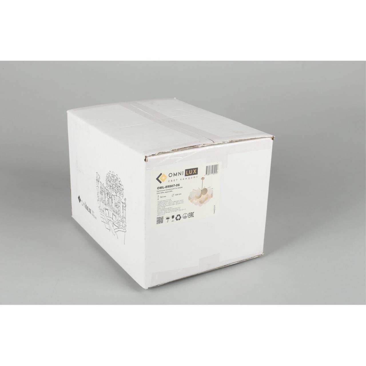 OML-89907-06 Потолочная люстра Omnilux Plelo OML-89907-06