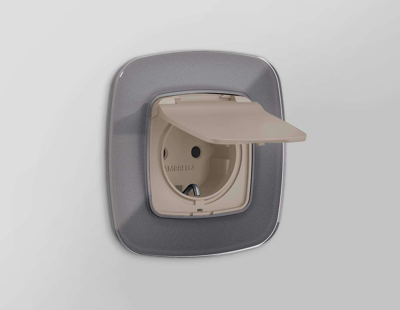 OP3680 Накладка на механизм Ambrella Volt OMEGA OP3680