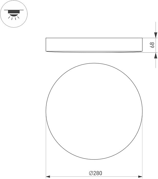 Светильник потолочный Arlight Sp-Flower 049793