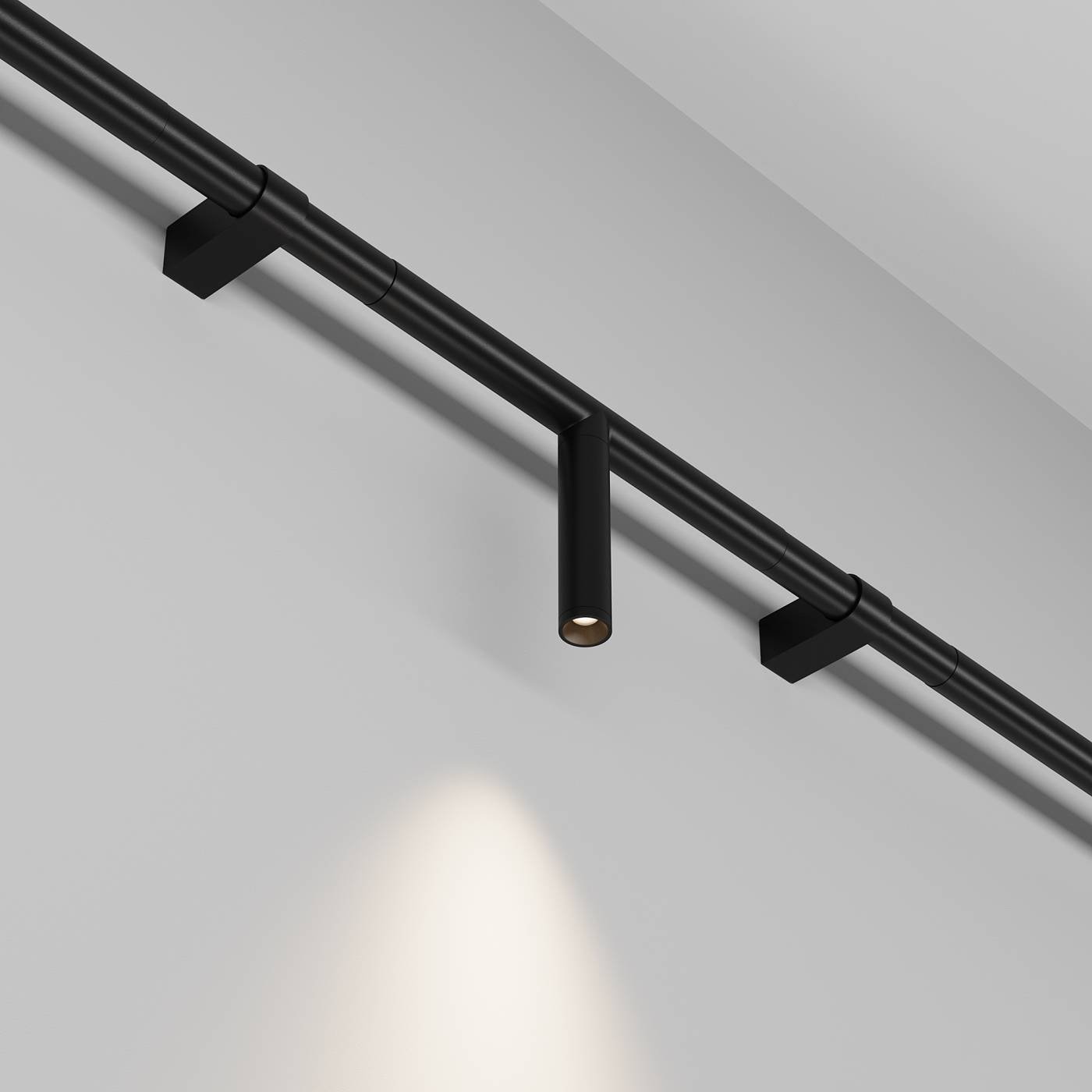 Светильник для штанговой системы освещения Axity Maytoni Focus LED C102CL-3W3-6K-B