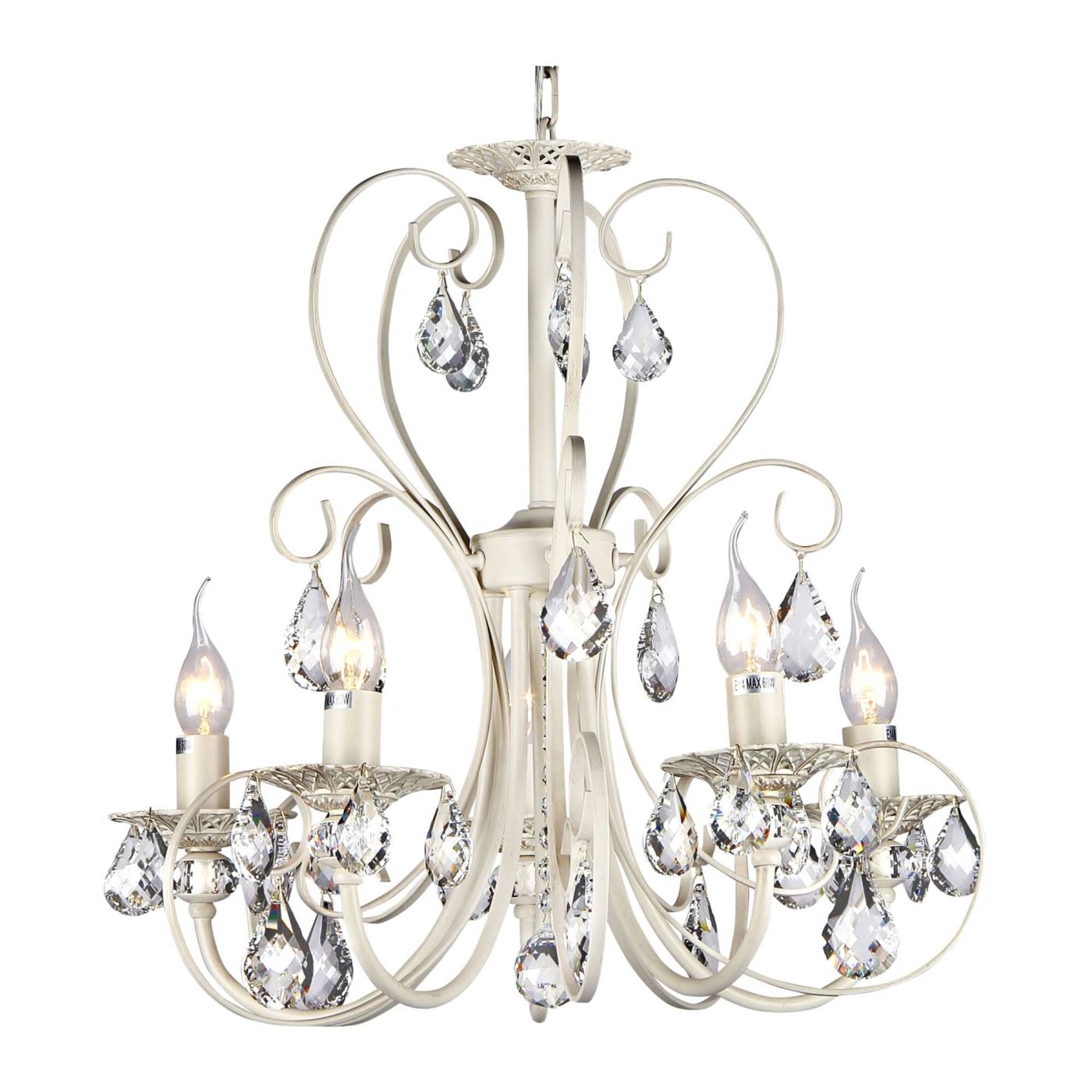 Подвесная хрустальная люстра Princess Maytoni ARM270-05-R