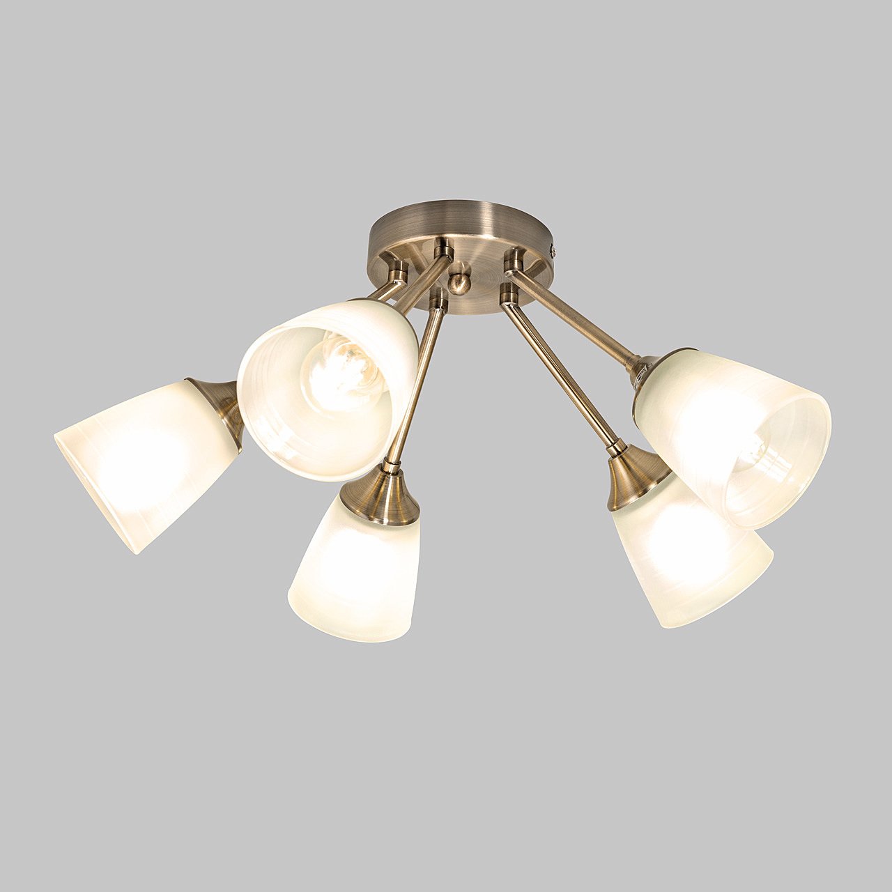 MD.2168-5-S-AB Потолочная люстра IMEX MD.2168-5-S-AB