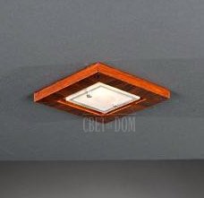 Встраиваемый светильник La Lampada 394 SPOT 394/1.02 Palissandro