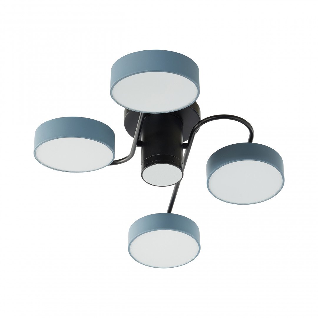 Потолочная люстра Arte Milano Ferrara 253039/4+1 Bk/Gr