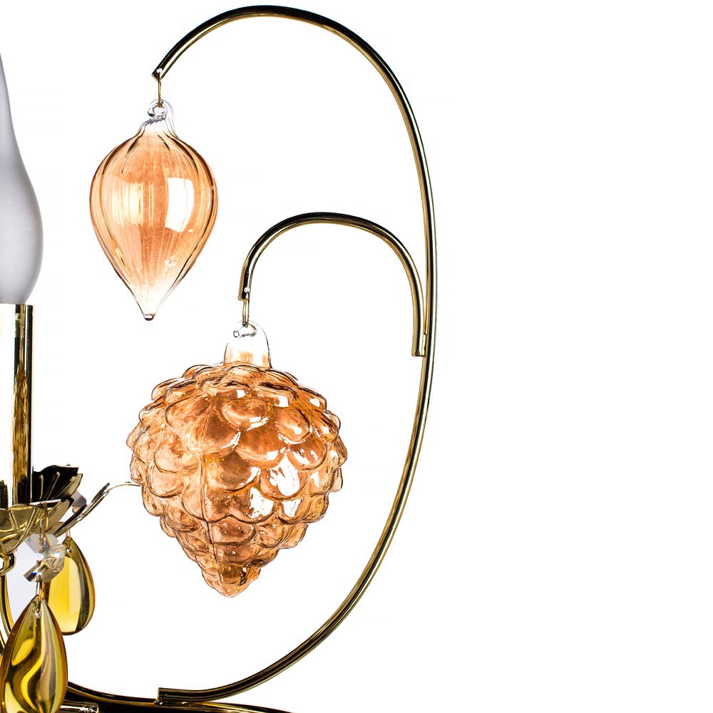 A2011AP-1GO Разноцветный настенный светильник Ricchezza A2011AP-1GO Arte Lamp