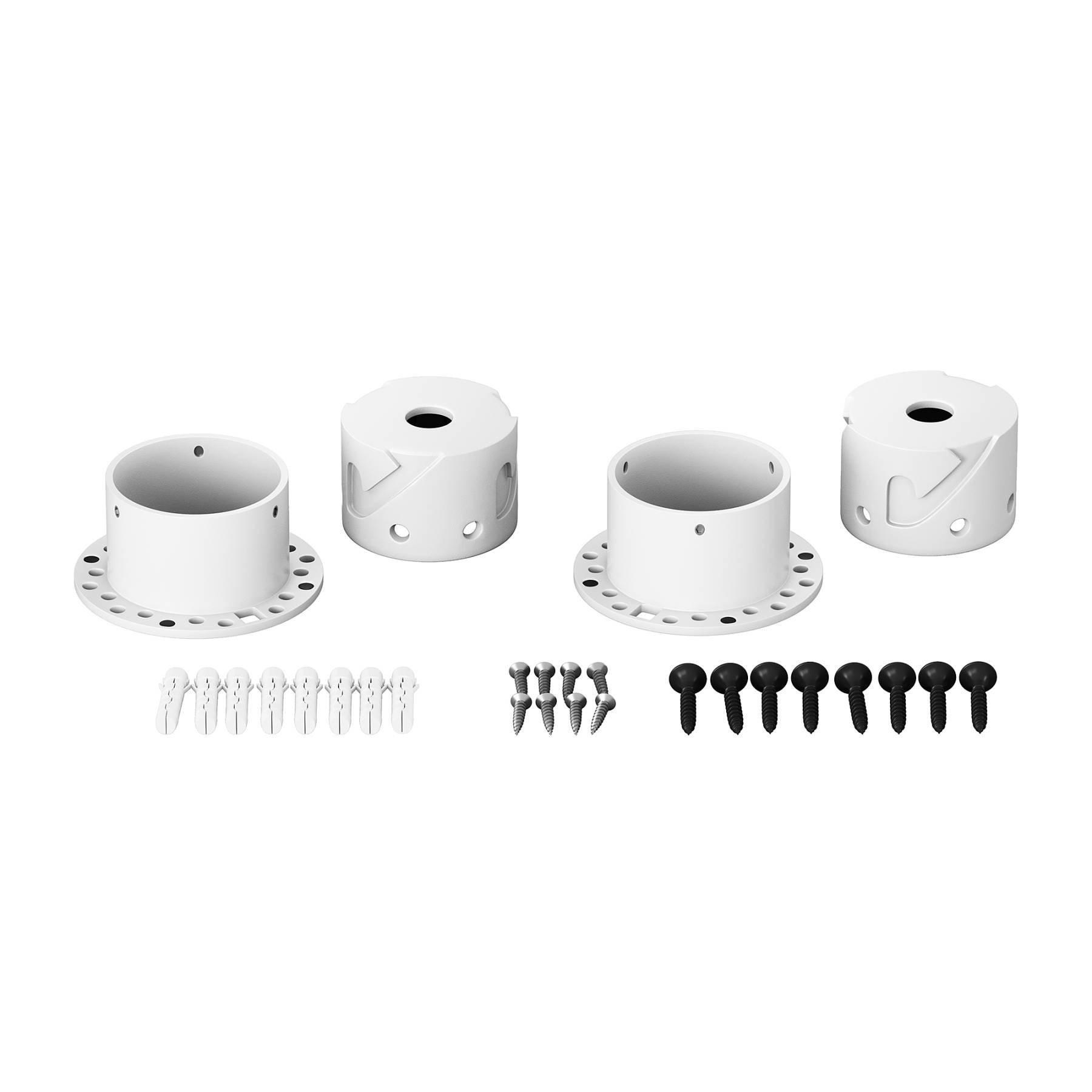 201157 Набор для двухстороннего скрытого монтажа Nemo D18 Maytoni Круглый 360° 201157