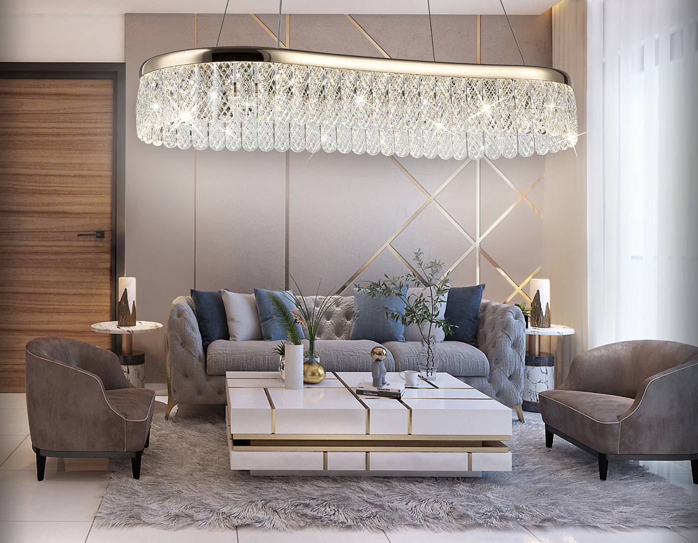 TR49737 Подвесная люстра Ambrella Traditional TR49737