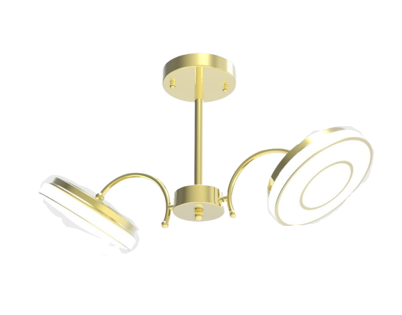 Потолочная люстра Мелодия Света Modern 005-M4-2 GD 000020675